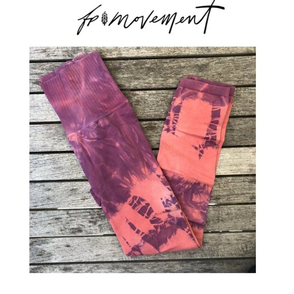 Free People Pants - Free People Movement Good Karma Tie Dye Leggings